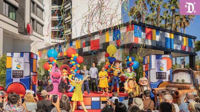 Now Open! Pixar Place Hotel Celebrates Pixar Stories at Disneyland Resort
