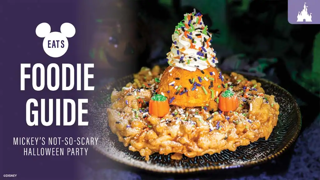Halloween themed Funnel Cake