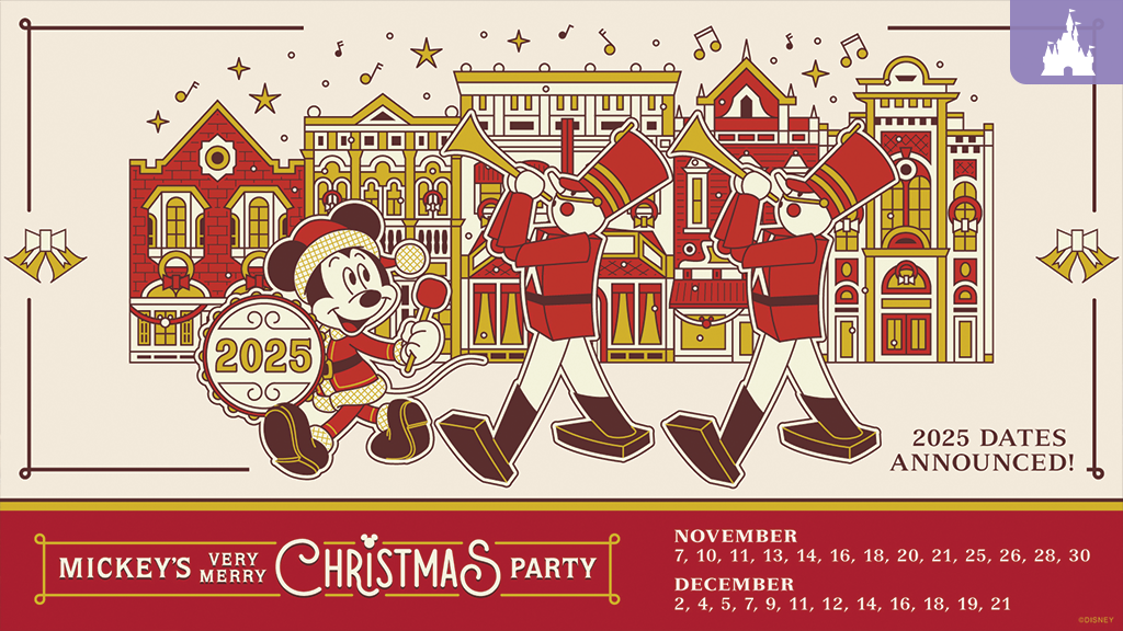 Mickey's Very Merry Christmas Logo 2025