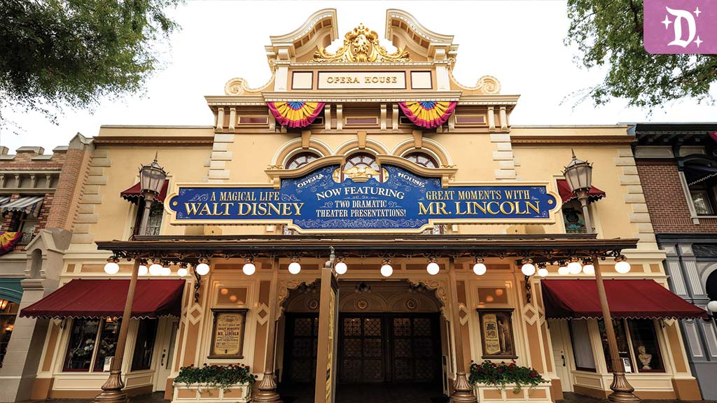 Main Street Opera House Disneyland