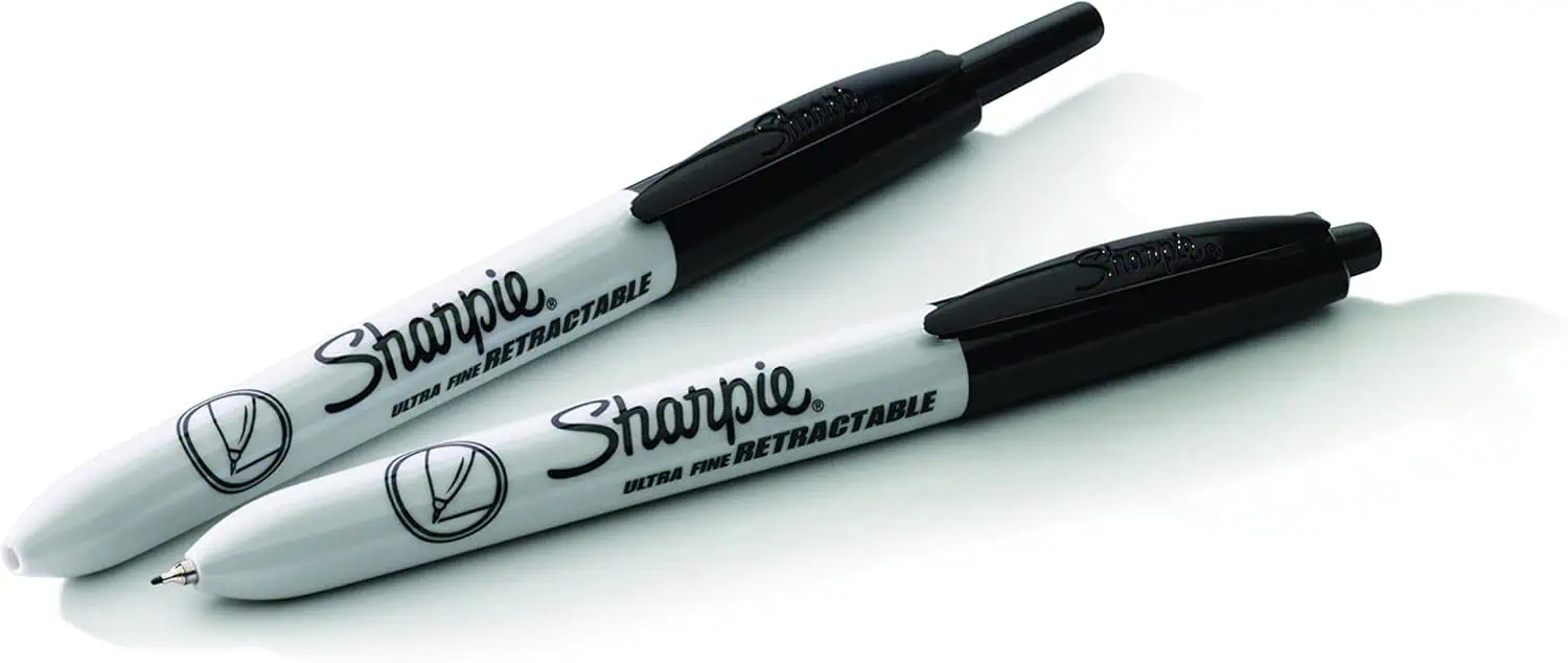 Clickable Black Sharpies for Autographs
