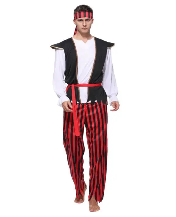 Complete Pirate Costume for Men