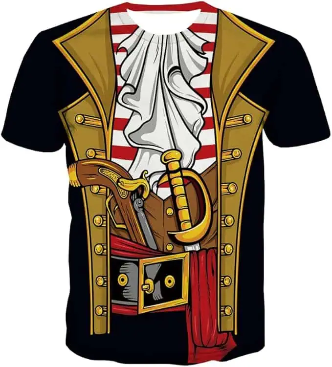Pirate Costume Graphic Tee