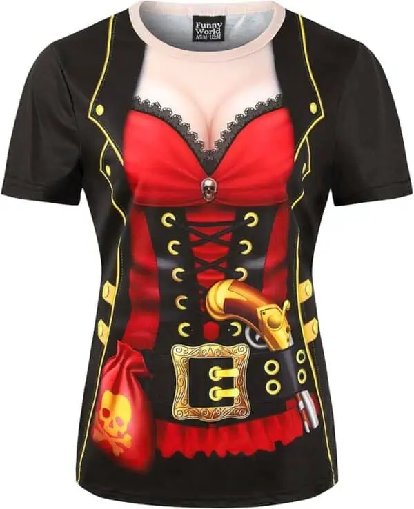 Women's Pirate Costume Tee