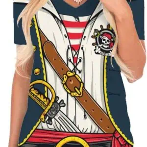 Women's Pirate Costume Tee