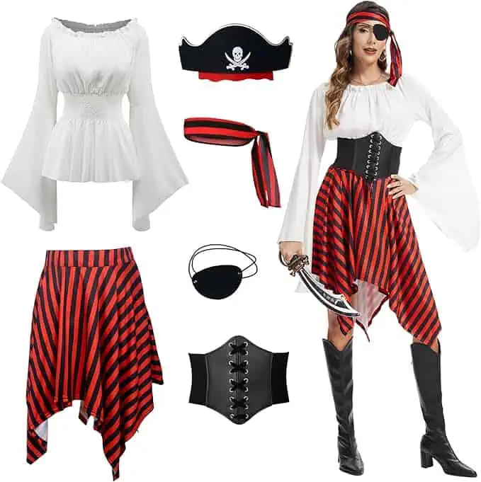 Swashbuckler Pirate Women's Costume