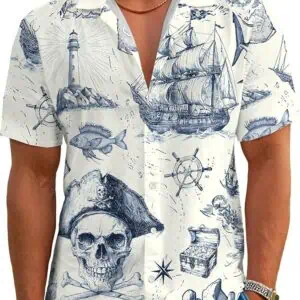 Pirate Button Down