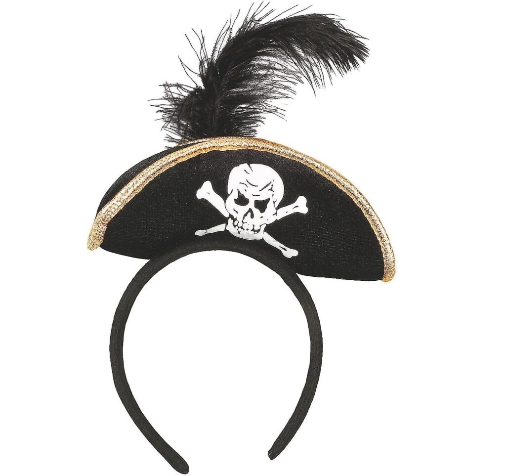Black Pirate Headband