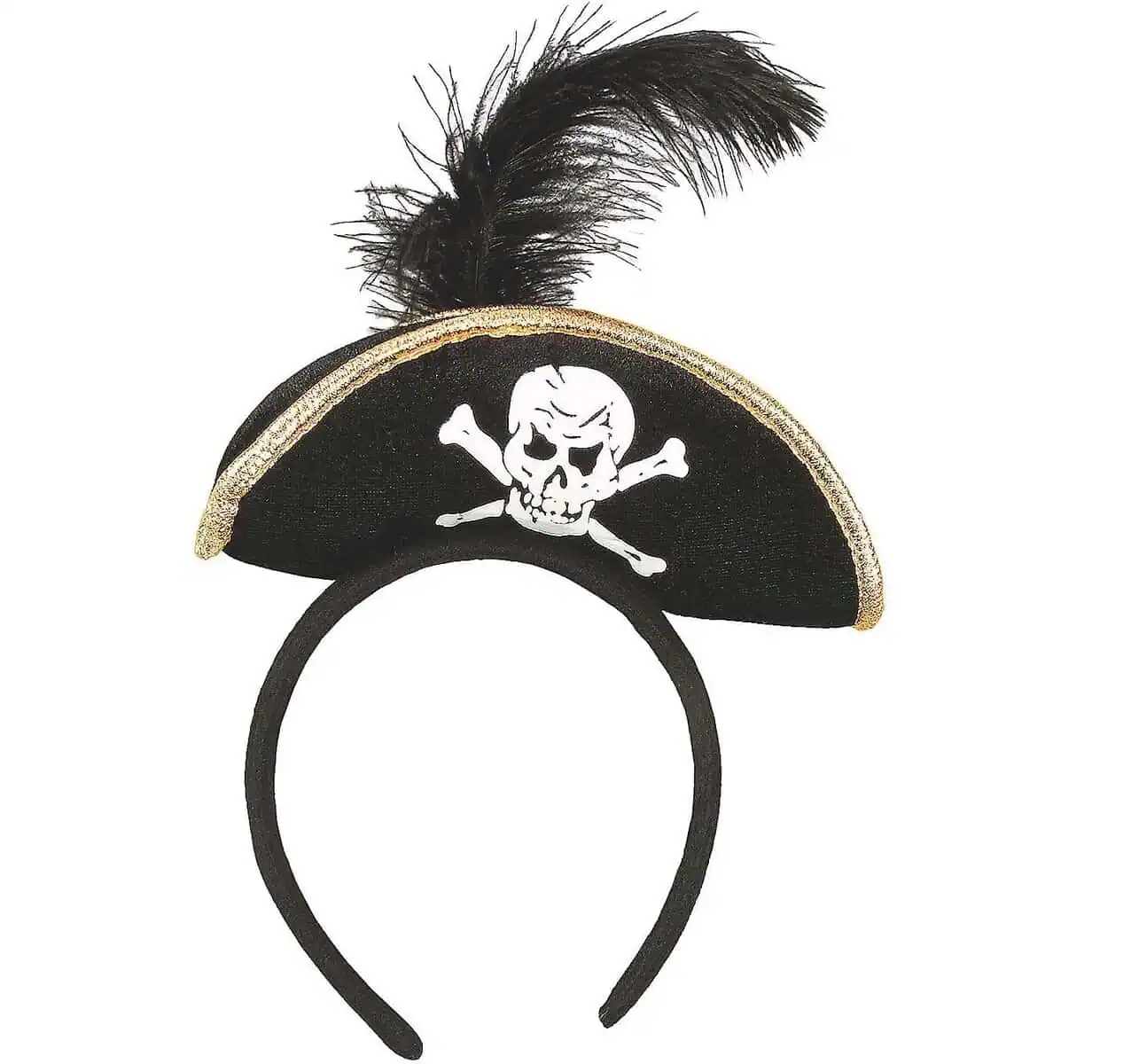 Black Pirate Headband