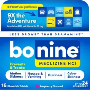 Non-Drowsy Motion Sickness Tablets