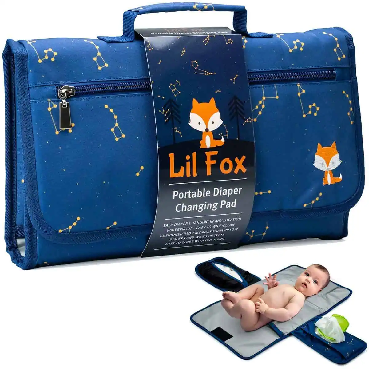 Portable Changing Pad (Diaper Bag Essential)