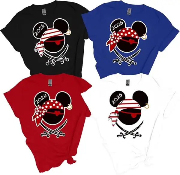 Family Matching Custom Pirate T-shirts