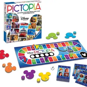 Disney Pictopia Family Trivia Board Game