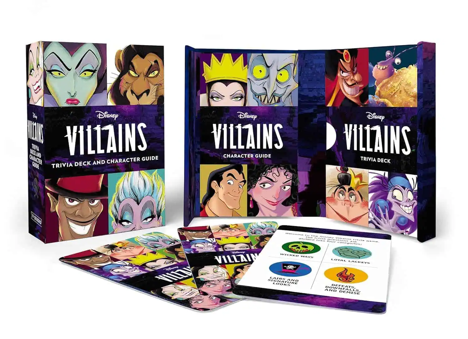Disney Villains Trivia Deck