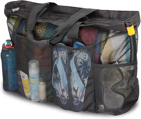 Extra Large Mesh Beach Tote