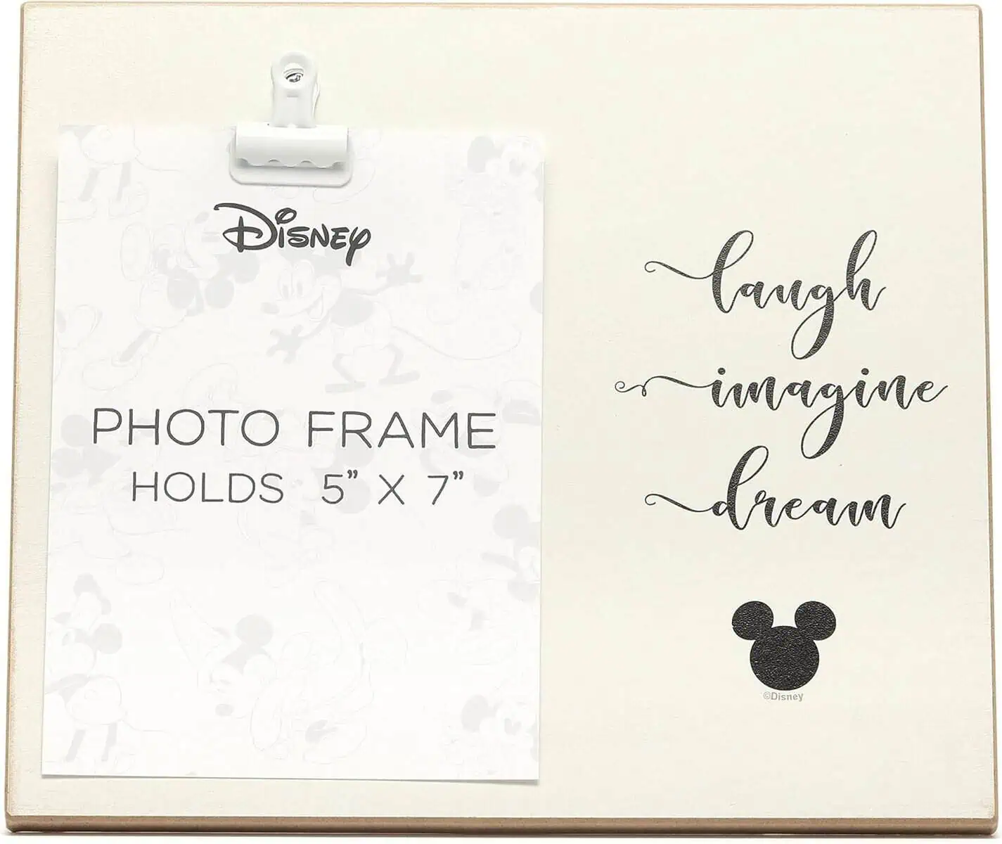 Mickey “Laugh, Imagine, Dream” Clipboard Frame
