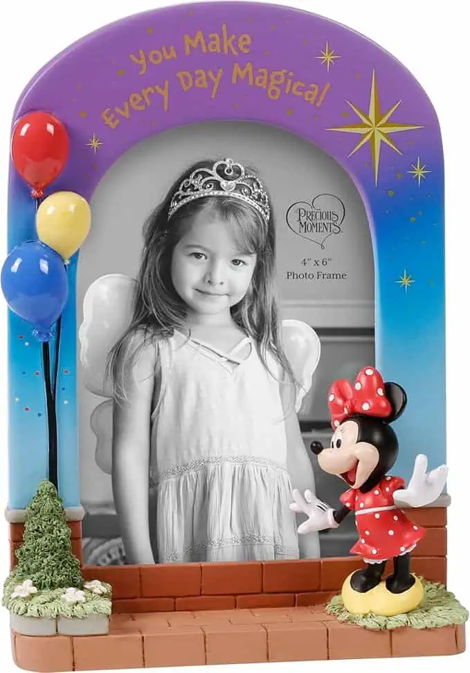 Minnie Mouse with Balloons Frame
