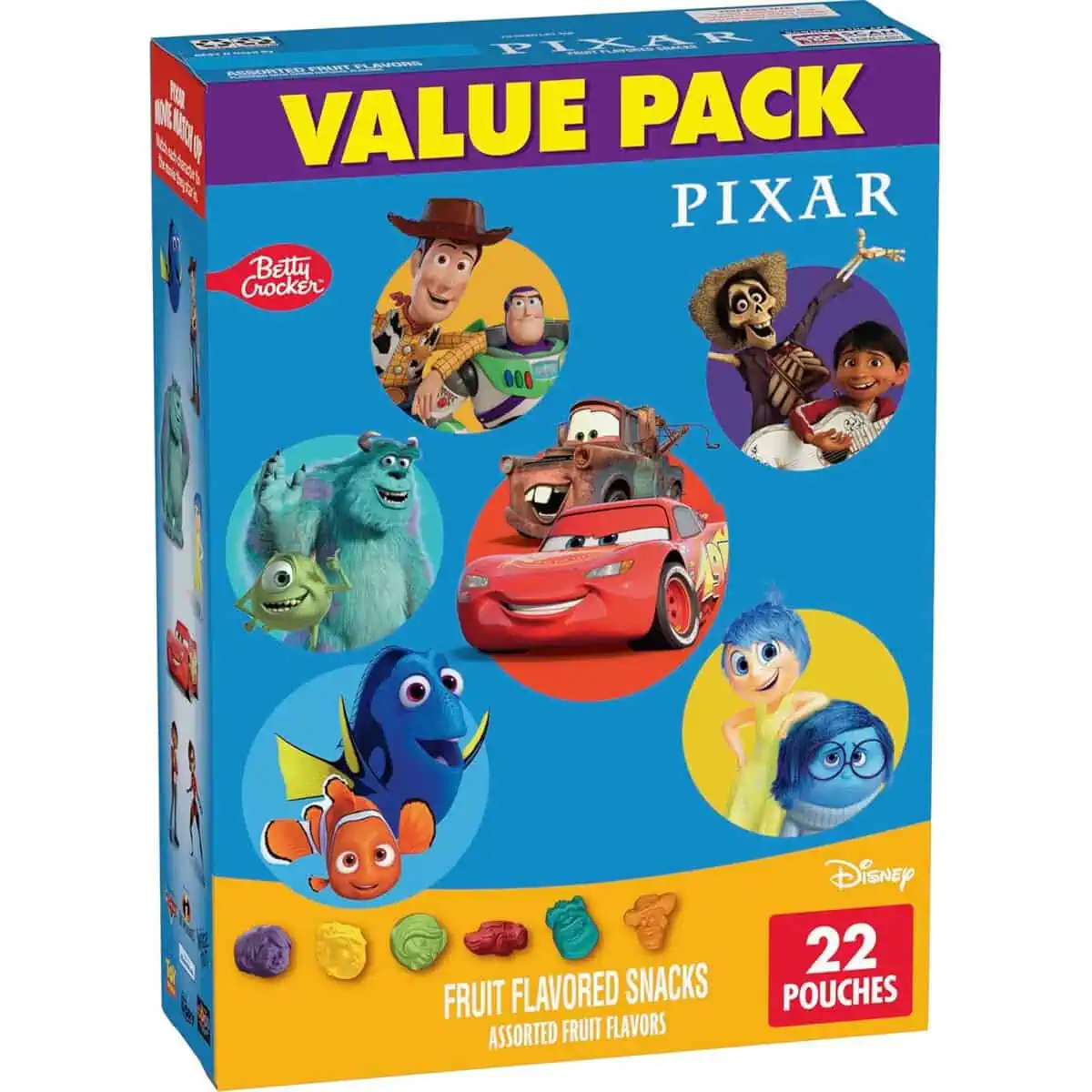 Disney Pixar Fruit Snacks (Cars, Toy Story & More)