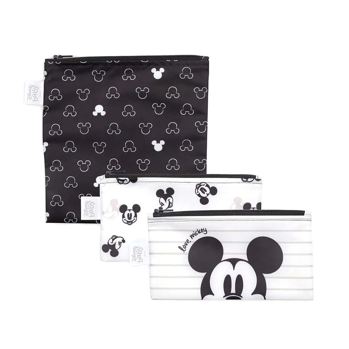 Bumkins Disney Reusable Snack Bags – Mickey & Minnie