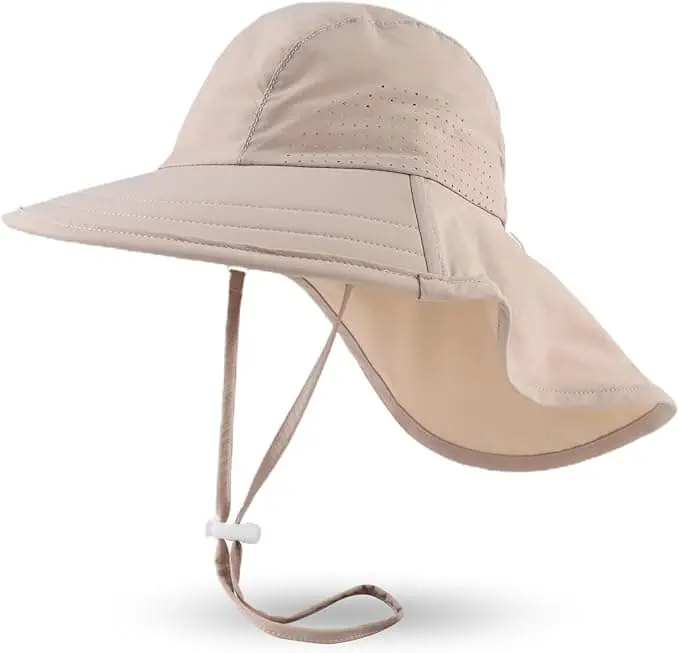 Baby Sun Hat with Neck Flap (Infant & Toddler)