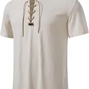 Vintage Lace Up Shirt
