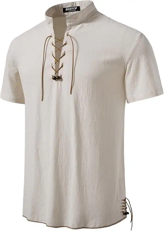 Vintage Lace Up Shirt