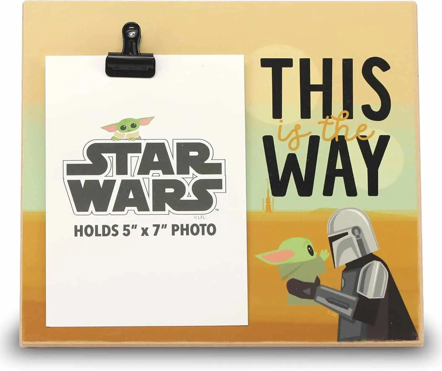 Mandalorian Clipboard Frame