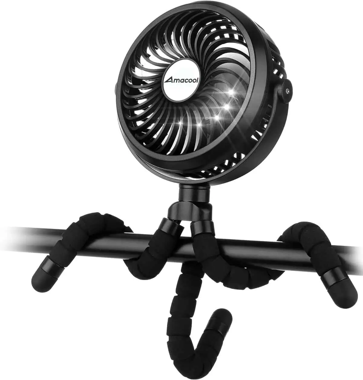 Stroller Fan with Flexible Tripod (Rechargeable)